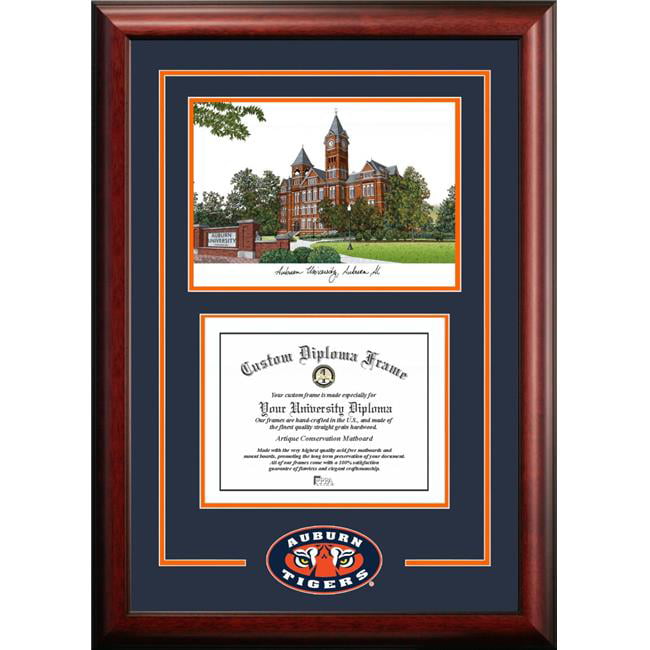 Campus Images Auburn University Tigers Spirit Diploma Frame