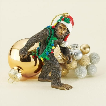 Bigfoot, the Holiday Yeti Holiday Ornament