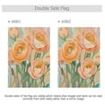 thumbnail image 4 of Yayeee Garden Flag 28"x40" Double Sided Outdoor Yard Lawn Holiday Decorations, Abstract Floral Art, 4 of 6
