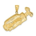 thumbnail image 6 of Auriga Fine Jewelry 14K Yellow Gold 2-D and Polished Golf Bag Charm for Women (Length - 13 mm, Width - 37.9 mm), 6 of 6