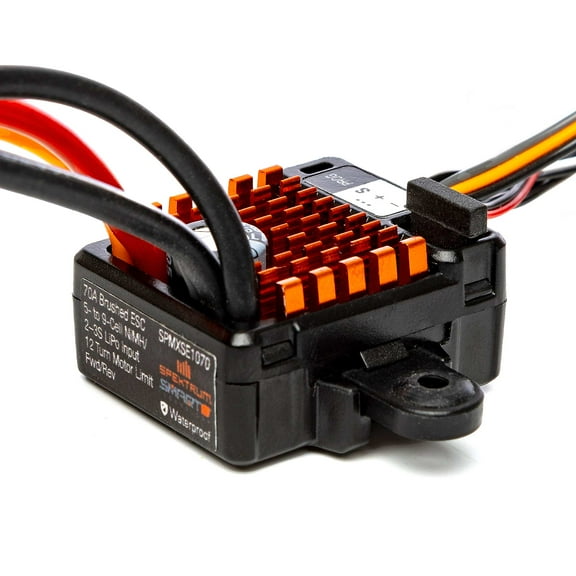 Spektrum Accessories FIRMA 70A Brushed Smart WP ESC SPMXSE1070 Car Speed Controls & Accessories