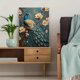 thumbnail image 5 of Qisvanset Framed Canvas Wall Art 12x16 Inch Blossom Branch Peacock Elegant Nature Wall Art, 5 of 5