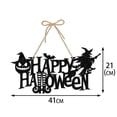 thumbnail image 2 of Decoraciones de fiesta de Halloween, colgantes de puerta de murciélago fantasma de calabaza, feliz Festival de fantasmas, decoraciones de fiesta, accesorios de Halloween, 2 of 3