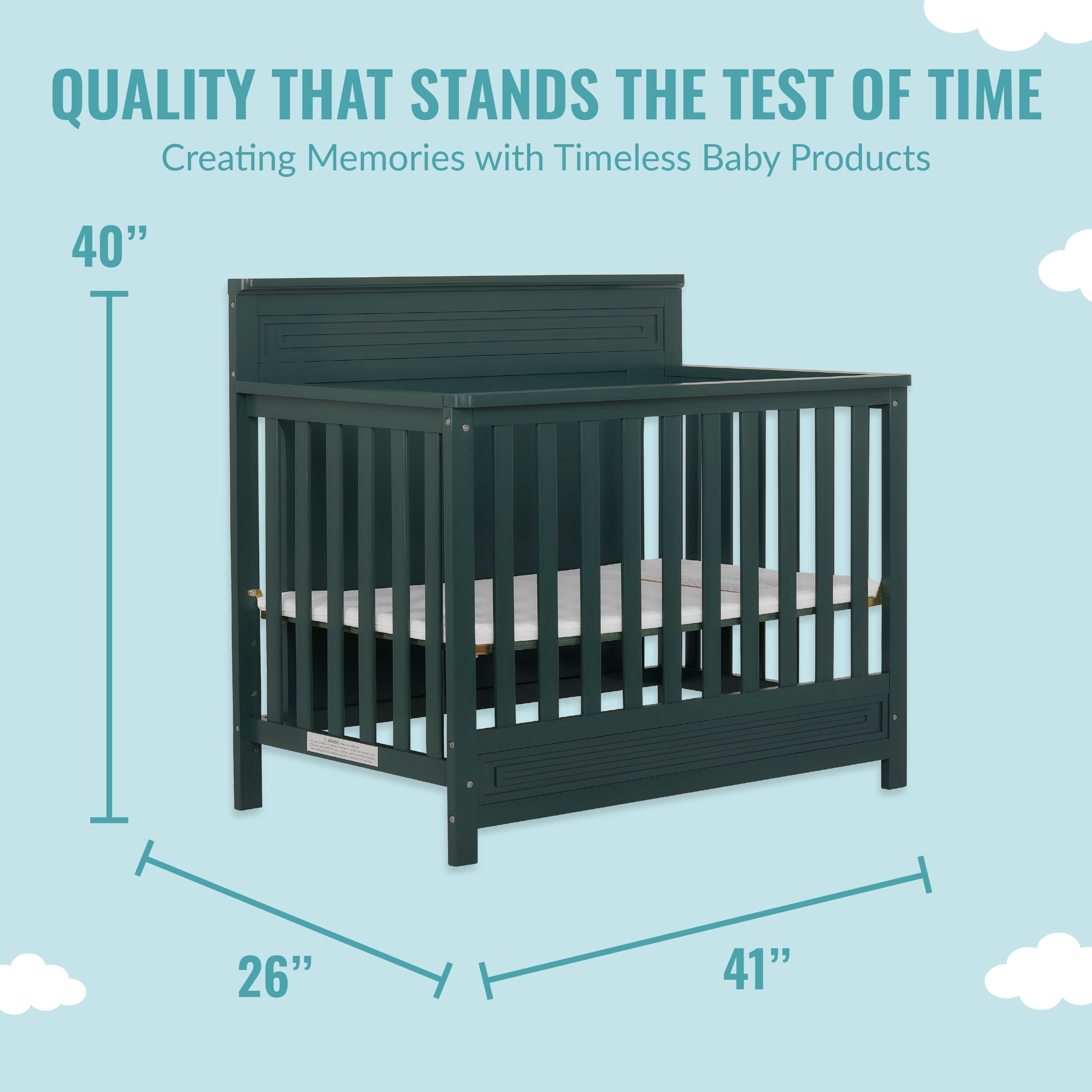 Walmart cheap small crib