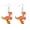 B, variant on SUSHANG Christmas Dinosaur Earrings Cute Movie Earrings Female Cute Doll Pendant Earrings