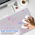 thumbnail image 2 of 'Stay Positive' Golden Mousepad: Large, Non-Slip Rubber Base - Stitched Edges, Waterproof - Essential Desk Mat for Gaming, Office or Home Workspace, 2 of 7