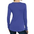 thumbnail image 2 of Eddie Bauer Women's Soft Scoop Neck Long Sleeve Pullover Shirt (Marlin, S), 2 of 2