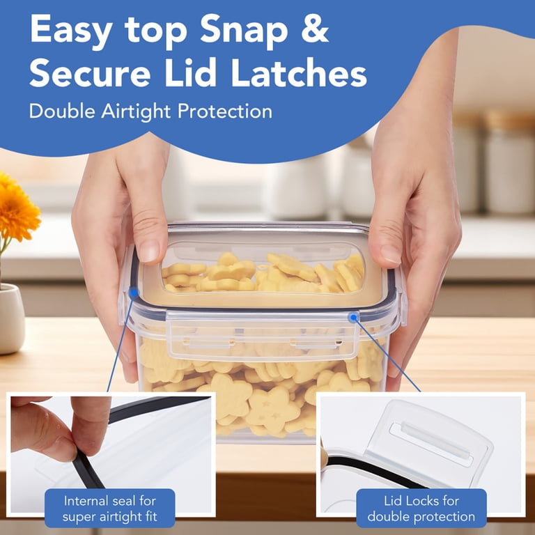 Airtight Food Storage Container Set, Twenty-Four Piece photo 3