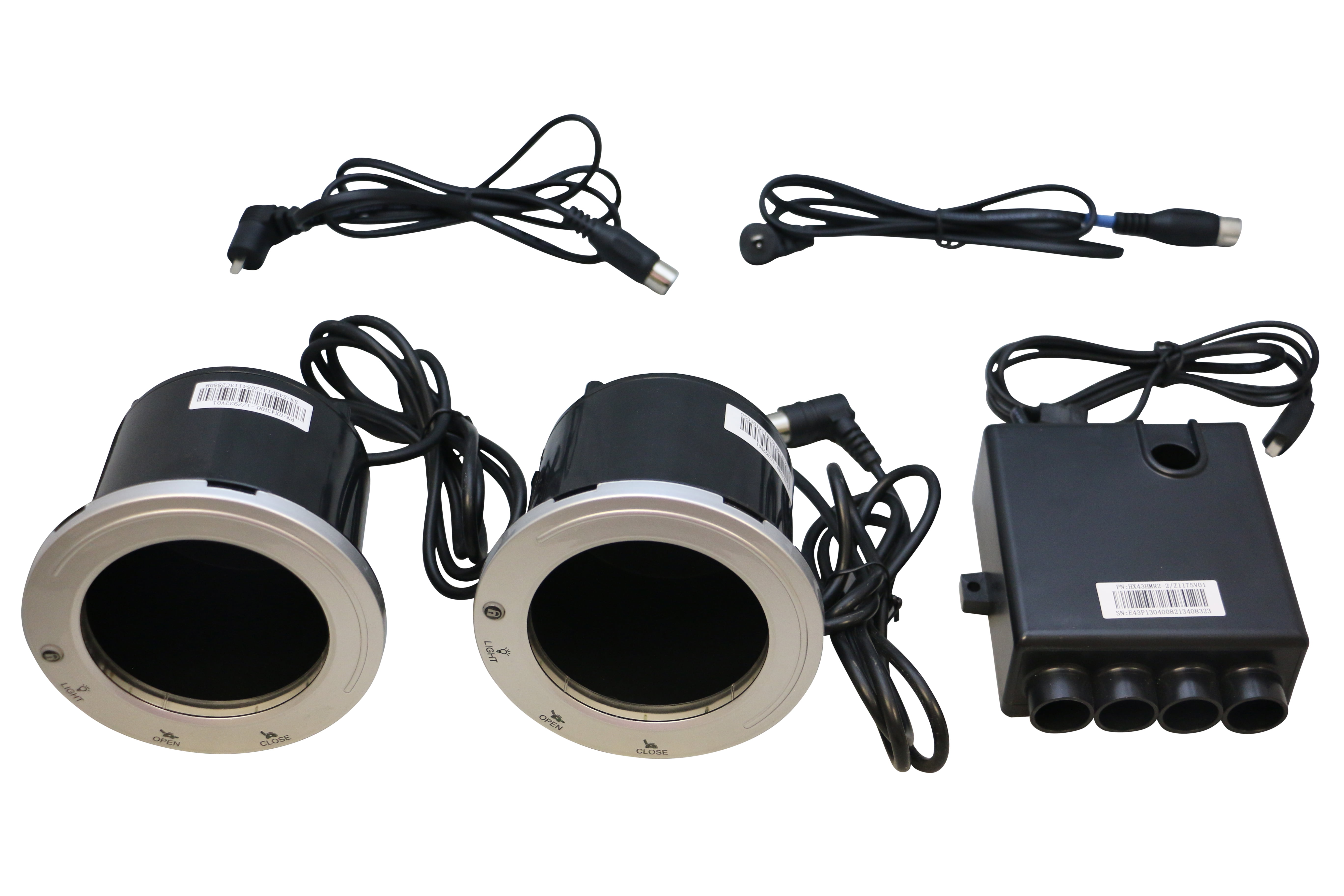 FR Power Cup Holder Kit, 2 Power Cup Holders with Recliner Controls and