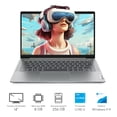 thumbnail image 2 of Laptop Lenovo 14" Ideapad 5 14IAL7 Intel CI5-1235U 8GB RAM 256GB SSD FHD WIN 11 HOME COLOR Gris, 2 of 4