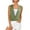 Army Green, variant on fatyb Tank Tops Women's Casual Sleeveless V Neck Wrap Shirts Solid Color Summer Vacation Tee Blouses