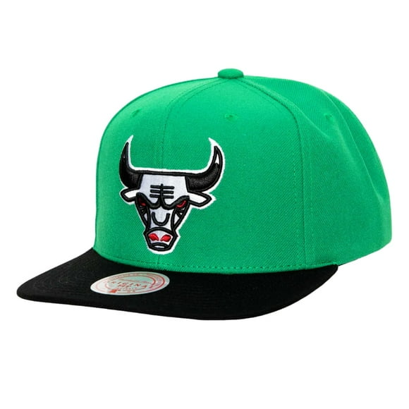 Gorra Snapback Mitchell & Ness Chicago Bulls JS190791 Verde
