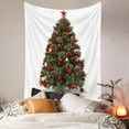 thumbnail image 5 of Moocorvic Christmas Tree Tapestry Green Tree Decorative Wall Hanging Home Decor Decoration, 5 of 8