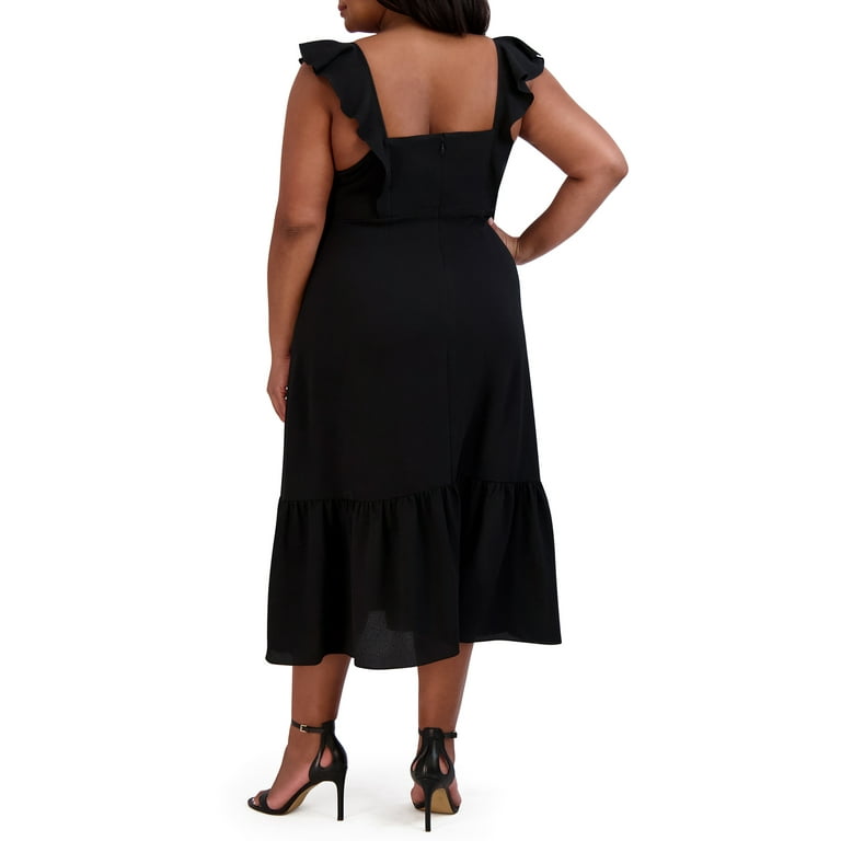 LAYERED BALLOON HEM DRESS ブラック Ameri（アメリ）の「LAYERED BALLOON HEM DRESS（ドレス）」 - WEAR