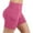 Hot Pink, variant on asjyhkr Biker Shorts for Women with Pockets 5" High Waisted Spandex Tights Workout Yoga Running Gym Tennis Shorts