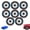 A#, variant on 4PCS 3D Tire Lettering Stickers, 4 Counts/Set Car Wheel Hub Decals Waterproof, 2D Car Tire Waterproof Universal Raised Stickers Wheel Decals Accessories for Cars, Motorcycle, SUV