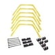 thumbnail image 1 of Anillos de Agilidad Hexagonales Juego de Pies de Agilidad Escalera de Entrenamiento Y de Velocidad Entrenamiento Multifunción Escalera de Agili Amarillo, 1 of 8