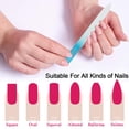 thumbnail image 5 of Ombre Glass Nail File, Pink - Double Sided Etched Glass Nail File with Case, Professional Manicure Tool, Nail File Easter Mother'S Day Nail, 5 of 8