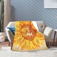 thumbnail image 4 of Christian Gifts Inspirational Blanket with Bible Verse Spiritual Religious Gift for Women Christian Birthday Gift for Mom Wife Healing Throw Blanket (Sunflower-Yellow, 60"x80"), 4 of 6
