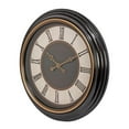 thumbnail image 2 of Kiera Grace 20 inches Everett Round Wall Clock with Brushed Copper Bezel, 2 of 7