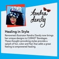 thumbnail image 6 of Curad Kendra Dandy Designer Bandages, 2 Colorful Patterns, Pineapples and Papayas, Flex-Fabric, .75" x 3", 30 Count (3 Pack), 6 of 6