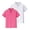 Hot Pink, variant on Grblisyd Back to School 2-Pack Girls and Boys School Uniform Short Sleeve Polo Shirt Button Closure Comfortable & Soft Collared Shirt
