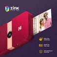thumbnail image 4 of KODAK Smile Instant Print Digital Camera (Red) Scrapbook Kit with Soft Case, 4 of 8