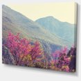 thumbnail image 2 of Fleurs Roses en Fleurs dans les Montagnes - Impression sur Toile Florale, 2 of 3