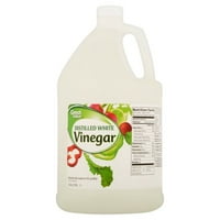 (2 Pack) Great Value Distilled White Vinegar, 128 Fl Oz