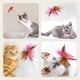 thumbnail image 4 of Kuymtek Juguete Entrenamiento Gato Silicona Collar Plumas para Gatito Suministros para (rosa), 4 of 6