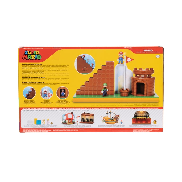 Nintendo Super Course Complete Playset Includes 2.5 inch Mario