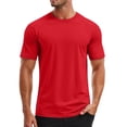 thumbnail image 1 of PMVFHDE Mens T-Shirts UPF 50+ Swim Short Sleeve Tee Quick Dry Rash Guard Athletic Sun Protection Top, 1 of 4