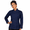 Navy, variant on Women's Long Sleeve Bailey Chef Coat, Black, Size L