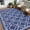 Dark Blue, variant on ZACOO 8'x10' Geometric Trellis Outdoor Rug, Waterproof UV Resistant Patio Mat for Balcony Deck RV, Dark Blue