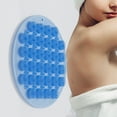 thumbnail image 4 of Qnjujn Shower Back Scrubber, Suction Cup Mounted Hands Free Back Brush, Wall Mounted Lazy Body Massager, Soft Exfoliating Feet Cleaner, Easy Bath Scrubbing Tool, Comfortable Shower Massage Pad, 4 of 9