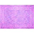 thumbnail image 1 of Ahgly Company Machine Washable Indoor Rectangle Southwestern Purple Country Area Rugs, 2' x 4', 1 of 4