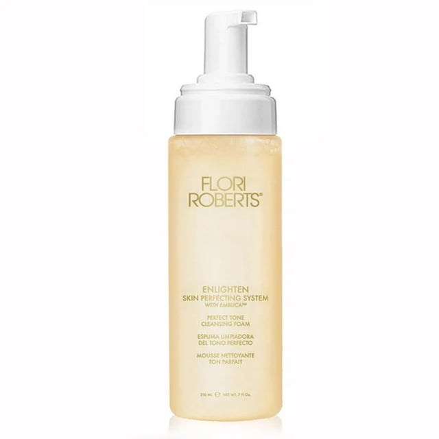 Flori Roberts Perfect Tone Cleansing Foam Jabón facial purificante suave para mujeres de color o tonos de piel más profundos para pieles normales, secas, grasas y sensibles, nutritiva e hidratante