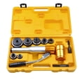 thumbnail image 1 of Yescom 6 Ton Hydraulic Knockout Punch Set 6 Dies (1/2" to 2") Hole Puncher Tool Kit 11-gauge with Rotatable Head, 1 of 11