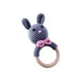 thumbnail image 1 of Agiferg Cartoon Knitting Handmade Crochet Knitting Rattle Ring Suzuki Ring, 1 of 4