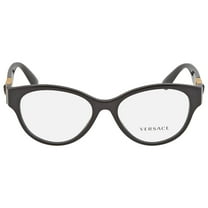 Versace 0VE3313 GB1 Women's Full Rim Black Cat Eye Eyeglasses