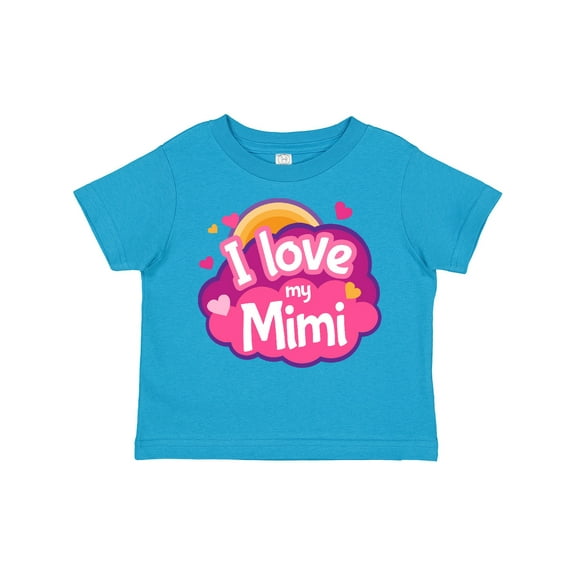 Inktastic I Love My Mimi Grandma Girls Toddler T-Shirt