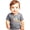 Granite Heather Shirt, variant on Olive Loves Apple 2nd Birthday Rocket Astronaut Themed T-Shirts with Moon Balloon and Planets for Boys and Girls Granite Heather Shirt 4T
