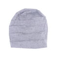 thumbnail image 1 of EeaseCA 1pc Female Nightcap Double-layer Night Hat Multi-function Night Sleeping Head Cover Grey, 1 of 8