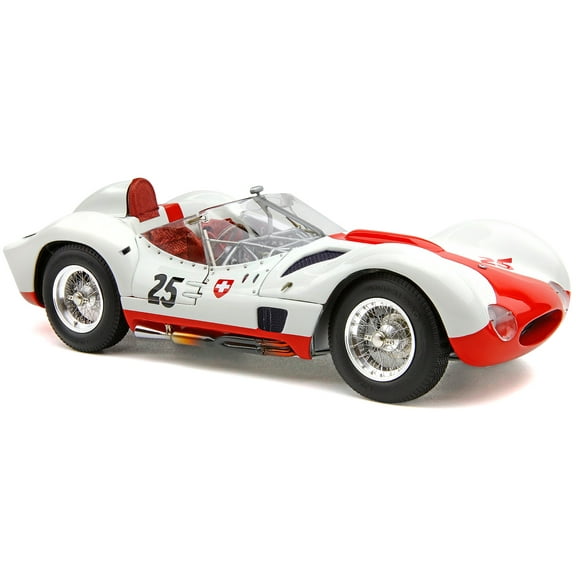 Maserati Tipo 61 "Birdcage" #25 Gaston "Gus" Andrey Winner "SCCA Pensacola" (1960) Limited Edition 1/18 Diecast Model Car by CMC