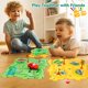 thumbnail image 3 of Juego de rompecabezas de suelo para niños YOOYID Puzzle Racer Car Track, 3 of 7