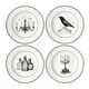 thumbnail image 1 of Juego de vajilla Lenox Vintage para Halloween, plato de postre de 4 piezas, 1 of 9
