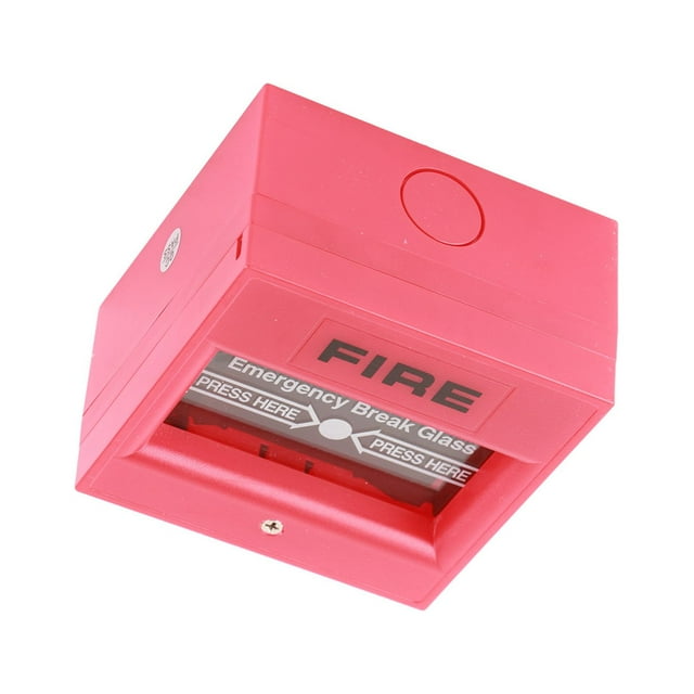 Glass Break Alarm Button, Beautiful Emergency Exit Door Switch Convenient Use Reliable For Escape Door Security System