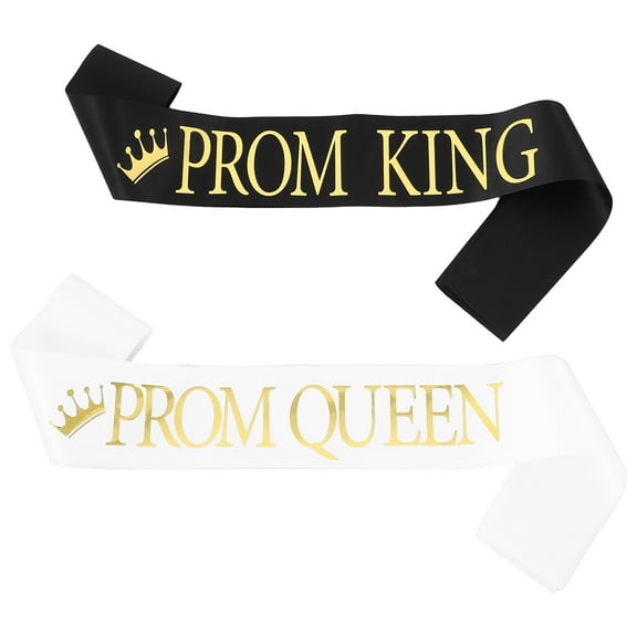 WEUVEB Grad Party Decorations Cloth Sash 2Pcs 31.4In