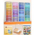 thumbnail image 1 of Contenedores de almacenamiento con pintura en forma de diamante Redtwo, 48 unidades, 1 of 7
