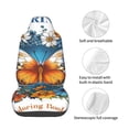 thumbnail image 4 of Balery Spring Butterfly Flowers Funda de Asiento para Auto con Diseño - Cubierta Frontal Suave y Transpirable con Protector Antideslizante- 1 Unidad, 4 of 5
